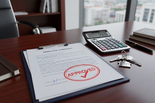 Approved mortgage application with house keys and documents - successful mortgage advice for Colchester first-time buyers and home movers with whole-of-market adviser